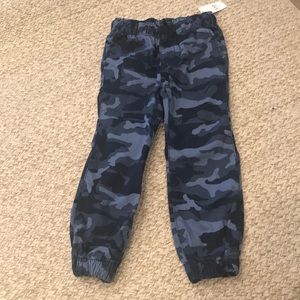 NWT GapKids Boys XS Camo Pants